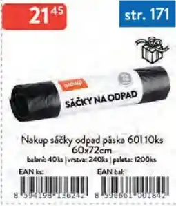 Qanto Nakup sáčky odpad páska nabídka