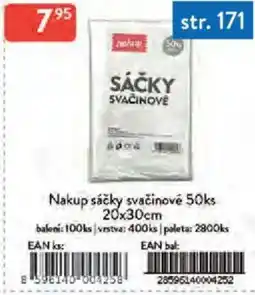 Qanto Nakup sáčky svačinové nabídka