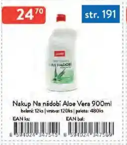 Qanto Nakup Na nádobí Aloe Vera nabídka