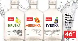 Qanto Nakup Hruška, Meruňka, Švestka nabídka