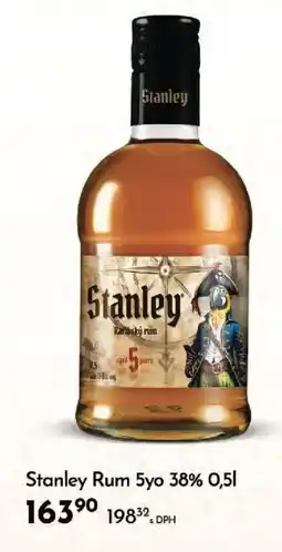 Qanto Stanley Rum 5yo 38% nabídka