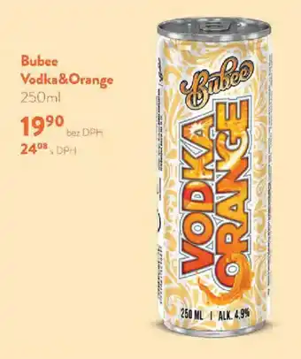 Qanto Bubee Vodka&Orange nabídka