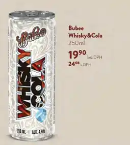 Qanto Bubee Whisky&Cola nabídka