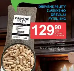 Qanto Dřevěné pelety z měkkého dřeva a1 pytel nabídka