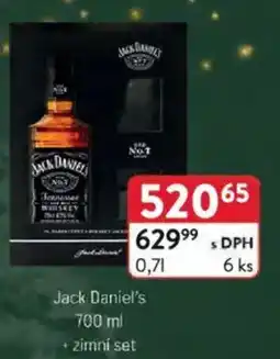 Qanto Jack Daniel's + zimní set nabídka