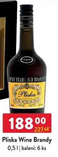 Qanto Pliska Wine Brandy nabídka