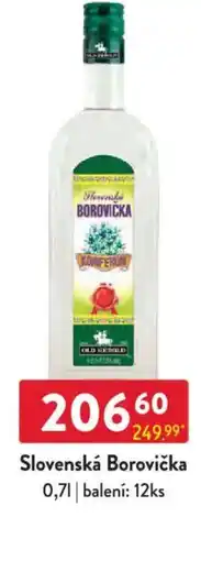Qanto Slovenská Borovička nabídka