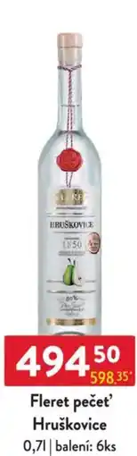 Qanto Fleret pečeť' Hruškovice nabídka