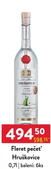 Qanto Fleret pečeť' Hruškovice nabídka