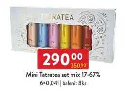 Qanto Mini Tatratea set mix 17-67% nabídka