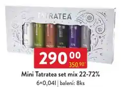 Qanto Mini Tatratea set mix 22-72% nabídka