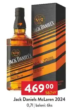 Qanto Jack Daniels McLaren 2024 nabídka
