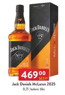 Qanto Jack Daniels McLaren 2025 nabídka