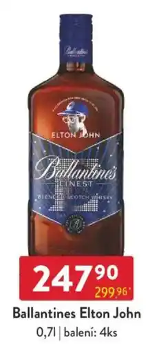 Qanto Ballantines Elton John nabídka