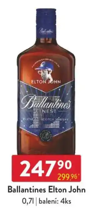 Qanto Ballantines Elton John nabídka