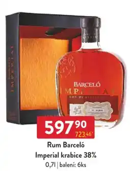 Qanto Rum Barceló Imperial krabice 38% nabídka