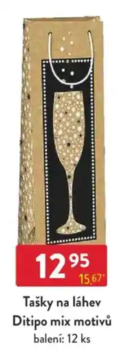 Qanto Tašky na láhev Ditipo mix motivů nabídka