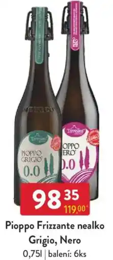 Qanto Pioppo Frizzante nealko Grigio, Nero nabídka