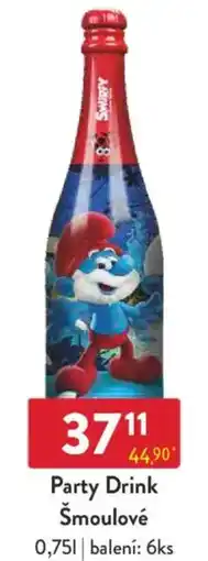 Qanto Party Drink Šmoulové nabídka