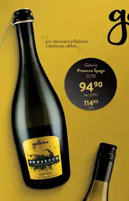 Qanto Galerie Prosecco Spago nabídka