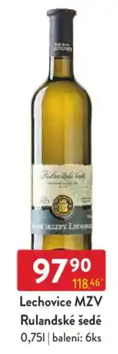 Qanto Lechovice MZV Rulandské šedé nabídka