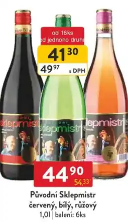 Qanto Původní Sklepmistr červený, bílý, růžový nabídka