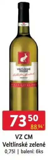 Qanto VZ CM Veltlínské zelené nabídka