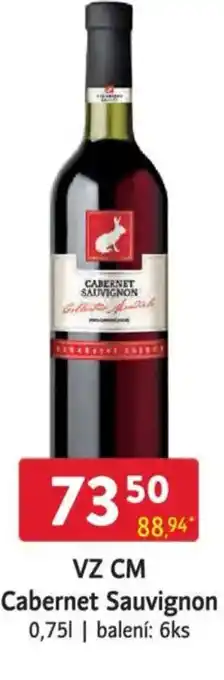 Qanto VZ CM Cabernet Sauvignon nabídka