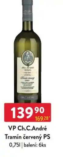 Qanto VP Ch.C.André Tramín červený PS nabídka