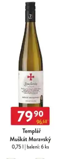 Qanto Templář Muškát Moravský nabídka