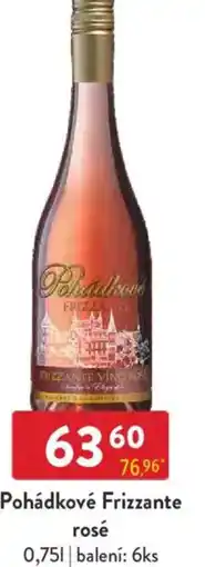 Qanto Pohádkové Frizzante rosé nabídka