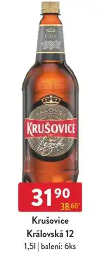 Qanto Krušovice Královská 12 nabídka