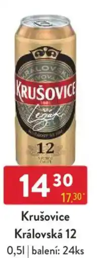 Qanto Krušovice Královská 12 nabídka