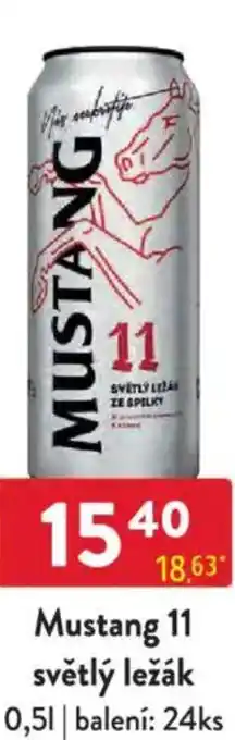 Qanto Mustang 11 světlý ležák nabídka