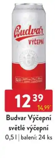 Qanto Budvar Výčepní světlé výčepní nabídka