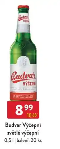 Qanto Budvar Výčepní světlé výčepní nabídka