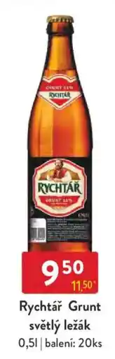 Qanto Rychtář Grunt světlý ležák nabídka