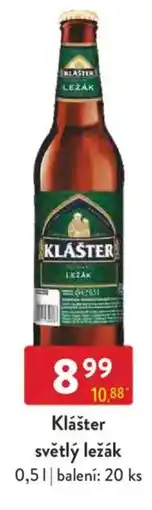 Qanto Klášter světlý ležák nabídka