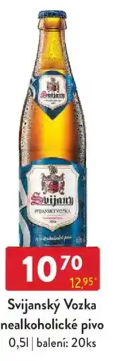 Qanto Svijanský Vozka nealkoholické pivo nabídka