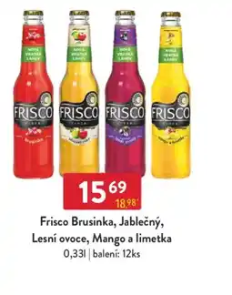 Qanto Frisco Brusinka, Jablečný, Lesní ovoce, Mango a limetka nabídka