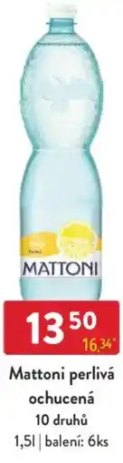 Qanto Mattoni perlivá ochucená nabídka