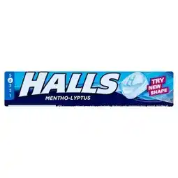 Jip Halls Dropsy s příchutí mentolu a eukalyptu 33,5g nabídka