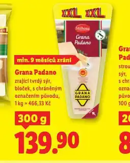 Lidl Grana padano nabídka