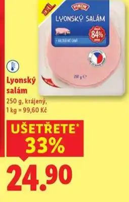 Lidl Lyonský salám nabídka
