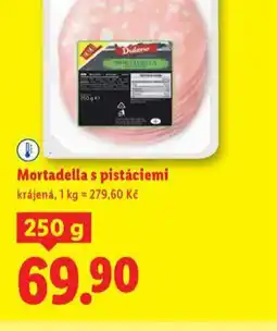 Lidl Mortadella s pitáciemi nabídka