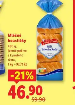 Lidl Mléčné houstičky nabídka