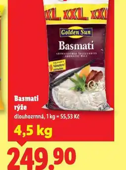 Lidl Basmati rýže nabídka