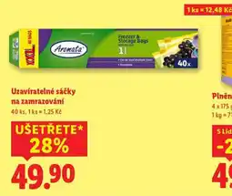 Lidl Uzavíratelné sáčky na zamrazování nabídka