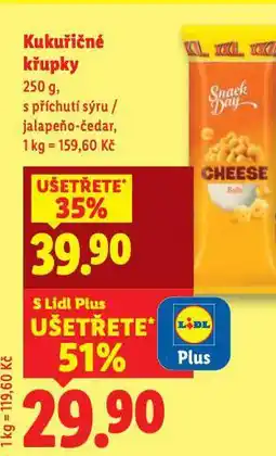 Lidl Kukuřičné křupky nabídka