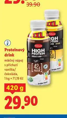 Lidl Proteinový drink nabídka